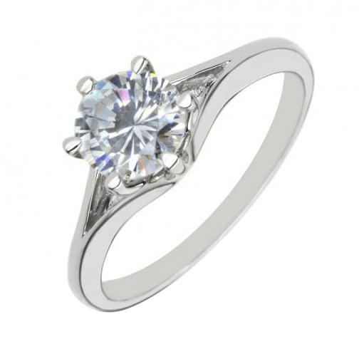 Platinový prsteň Talisa