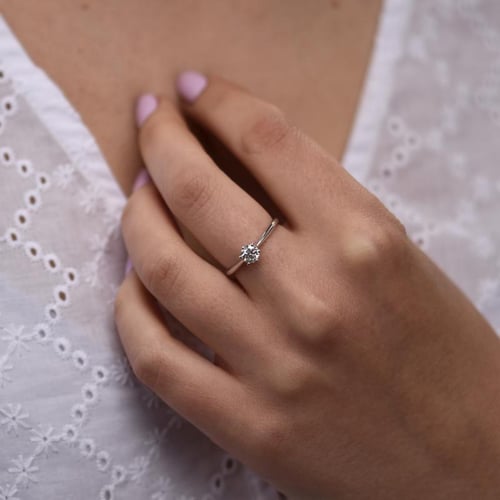 Set prsteňov s možnosťou výberu diamantu Santana
