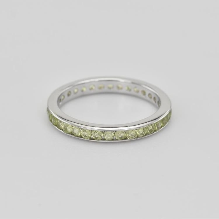 Prsteň s olivínmi 14431
