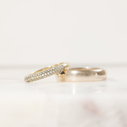 Eternity prsteň s lab-grown diamantmi Louisa