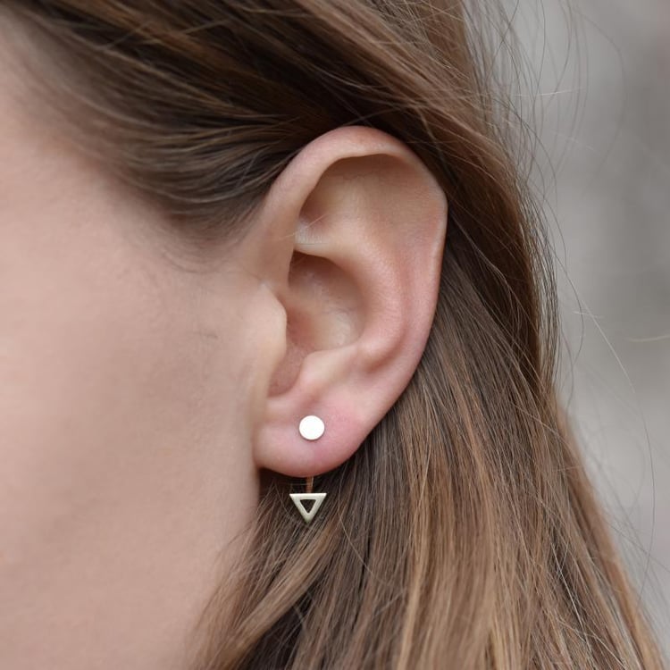 Triangle náušnice 16204