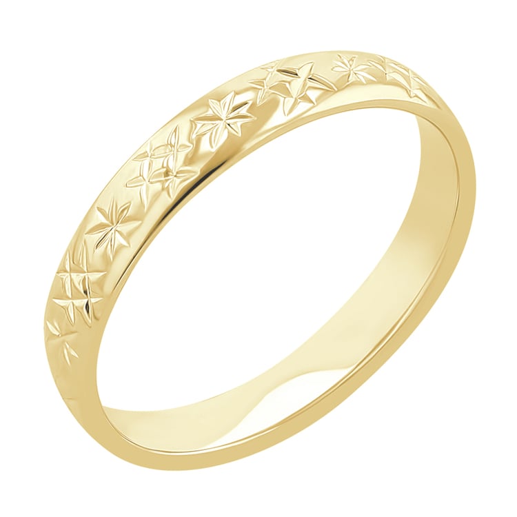 Svadobné obrúčky plné hviezd s diamantmi Burnet 116612