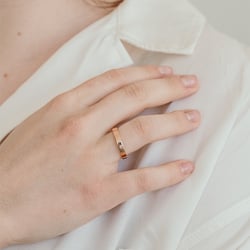 Set prsteňov so salt and pepper diamantom Kamal