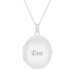 Oválny medailón zo zlata s gravírom vašej voľby Zobras