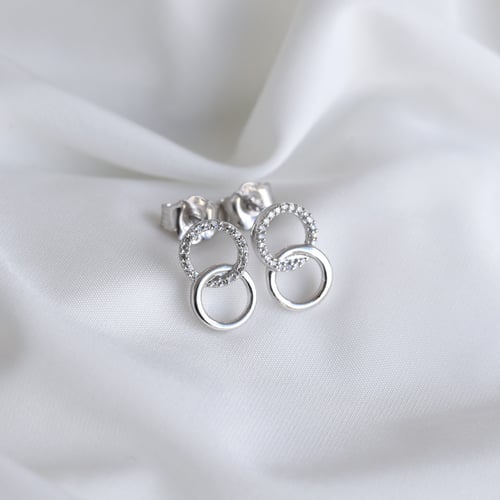 Elegantné náušnice s diamantmi Terah