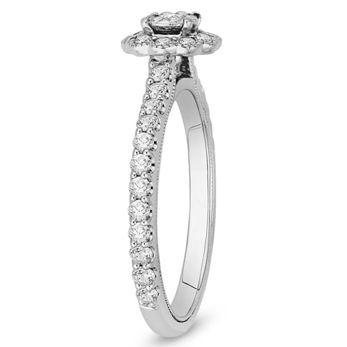 Halo zásnubný prsteň s lab-grown diamantmi Alonna