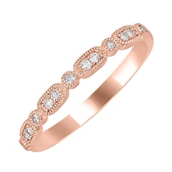 Romantický eternity prsteň s lab-grown diamantmi Melvin