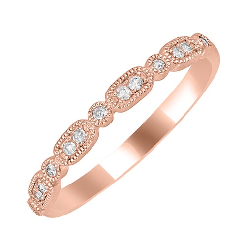 Romantický eternity prsteň s lab-grown diamantmi Melvin