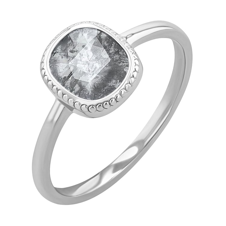 Prsteň so salt and pepper diamantom Salma