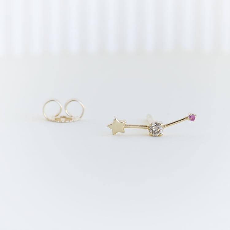 Náušnica so znamením zverokruhu Aries 95192