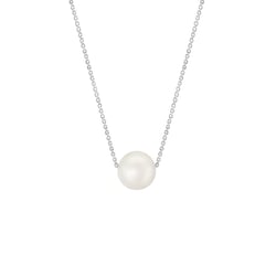 Nežný zlatý náhrdelník s perlou Lemoneli