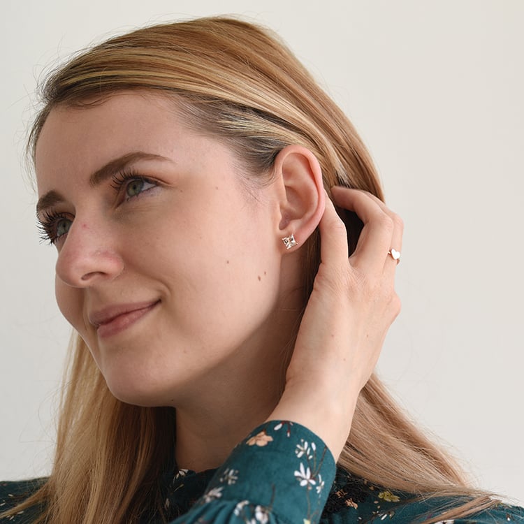 Náušnice zo zlata 63833