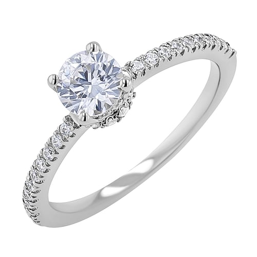 Zásnubný prsteň s lab-grown diamantmi Prisha