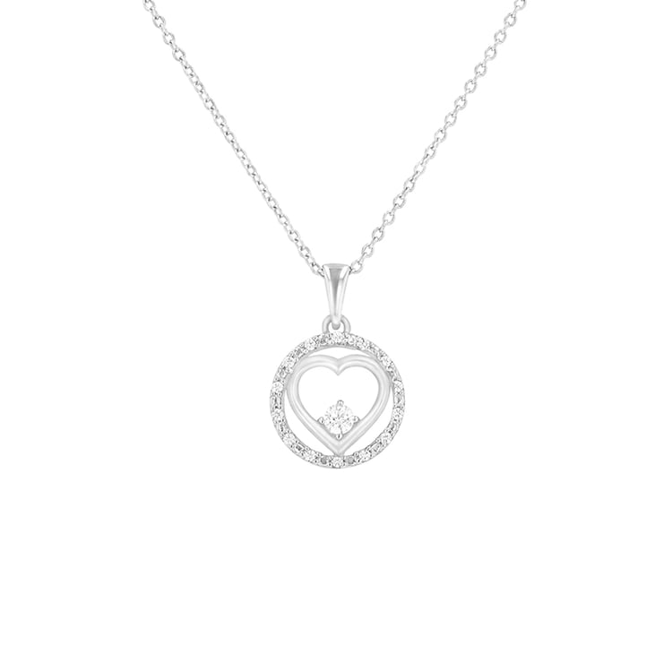 Prívesok s diamantmi