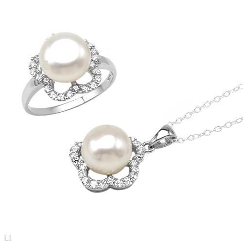 Perlová kolekcia strieborná