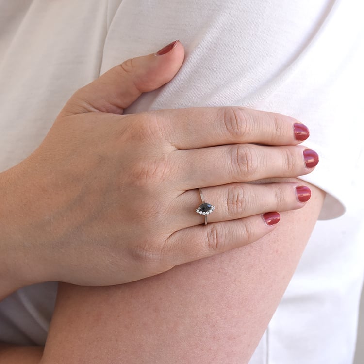 prsten s marquise salt and pepper diamantem zo zlata 82217