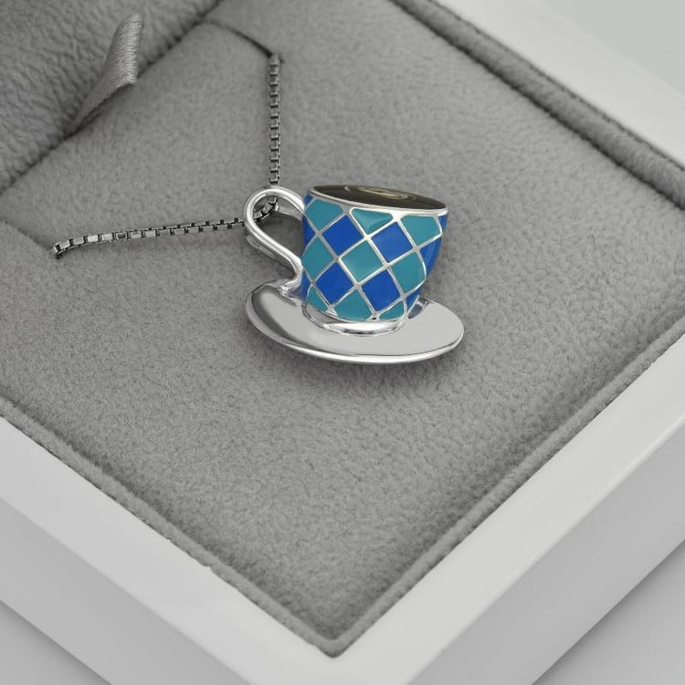 Náhrdelník s kávou 43370