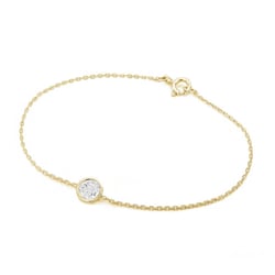 Minimalistický náramok s moissanitom Rollie