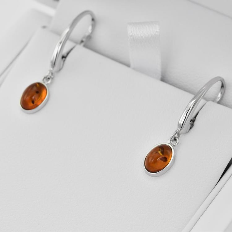 Zlaté visacie náušnice 24799