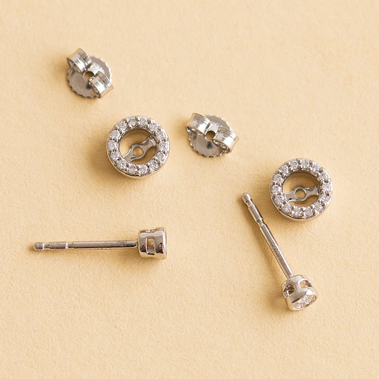 Náušnice 2v1 s diamantmi Marisa 120751