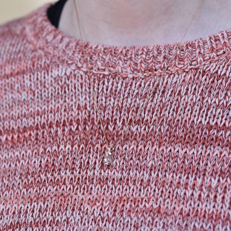 Morganitový prívesok 28417