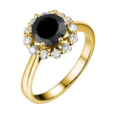 Prsteň zo žltého zlata 59773