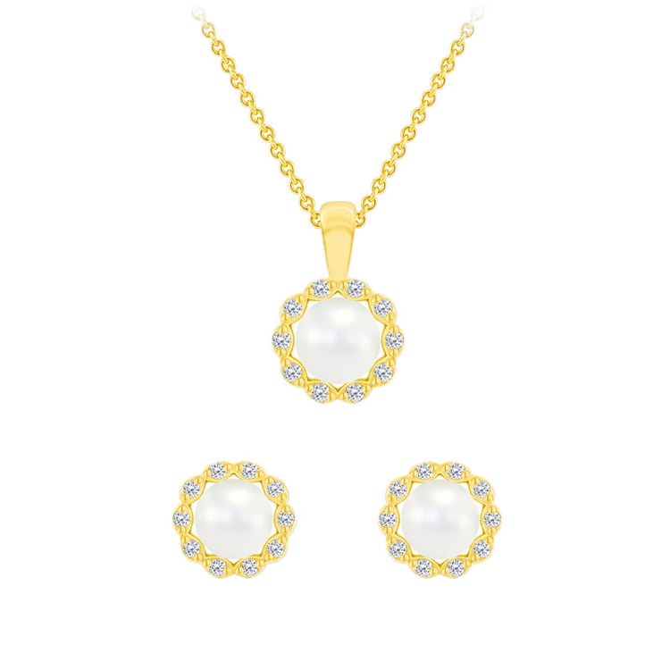 Perlová kolekce zo zlata 70712