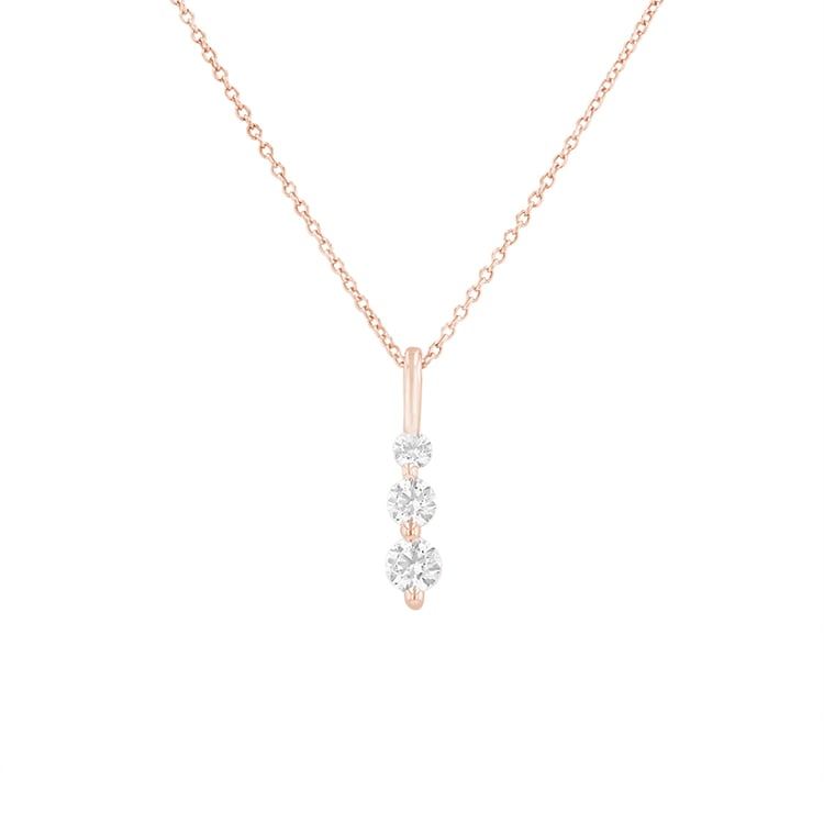 Prívesok so žiarivými diamanty zo zlata 84966