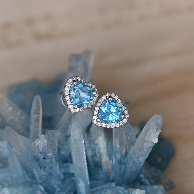 Topásové náušnice zo zlata 48667