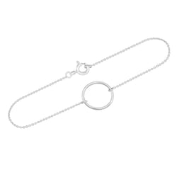 Zlatý minimalistický náramok Karma