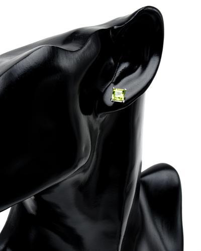 Olivínové náušnice strieborné 1576