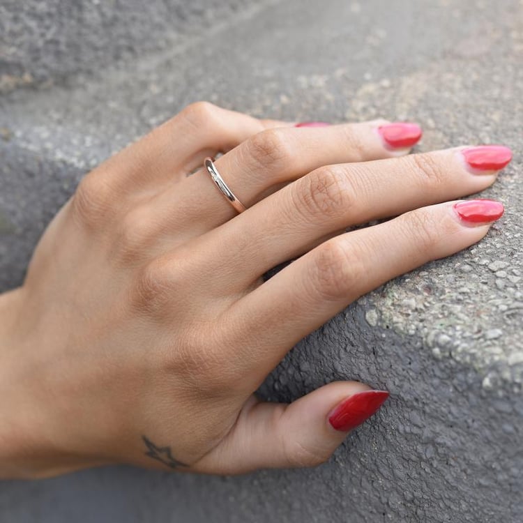 Jednoduché svadobné obrúčky 30001