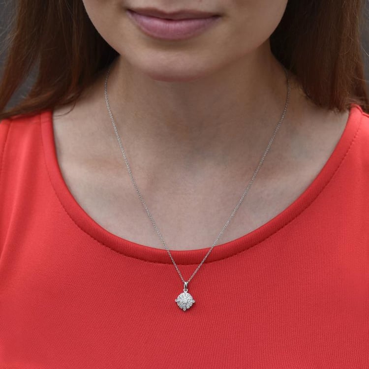 Diamantový náhrdelník zo zlata 44914