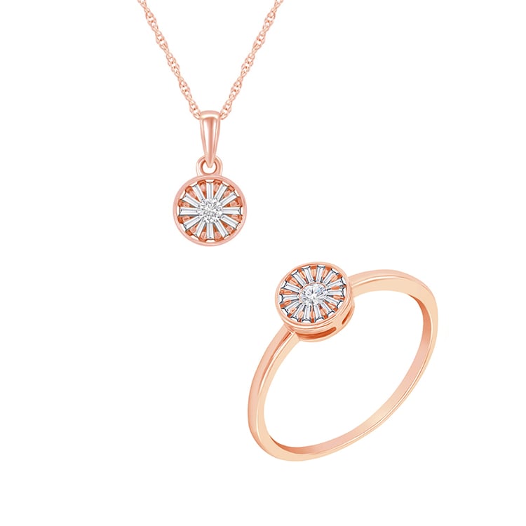 Kolekcia z ružového zlata 86953