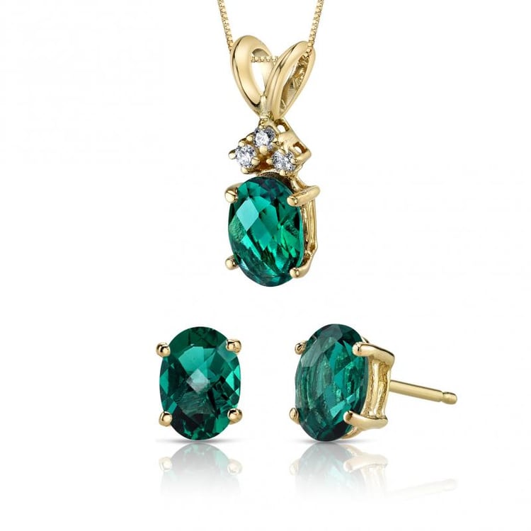 Zlatá smaragdová kolekcia 9738
