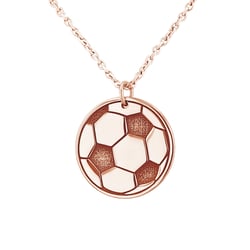 Prívesok lopta s gravírom vašej voľby Football