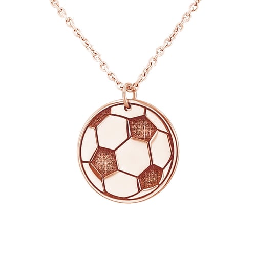 Prívesok lopta s gravírom vašej voľby Football