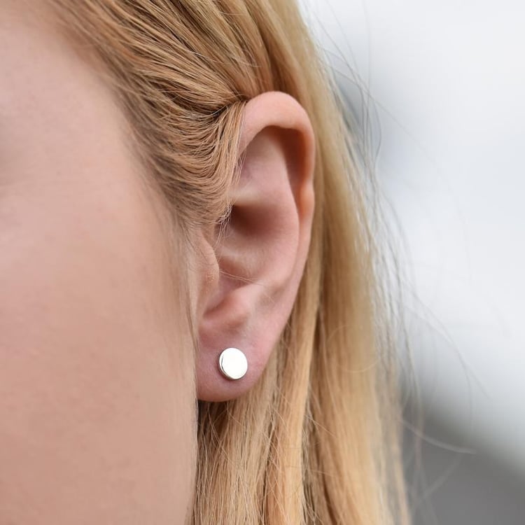 Zlaté geometrické mix náušnice 30354