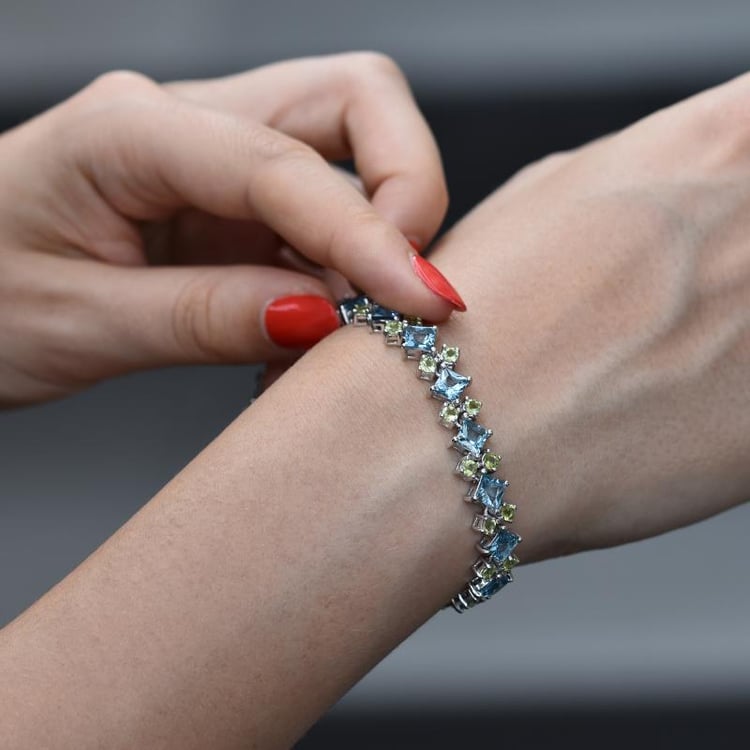 Topásový náramok 5439