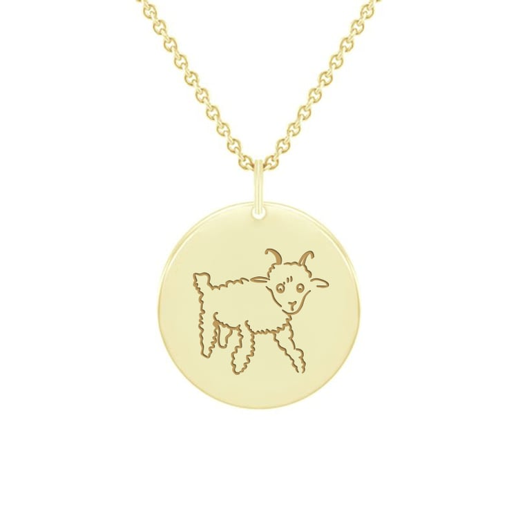 Strieborný prívesok s gravírom baránka Malý princ 138524