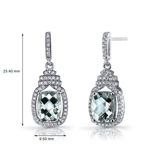 Strieborné náušnice s amatystmi Raolah 8273