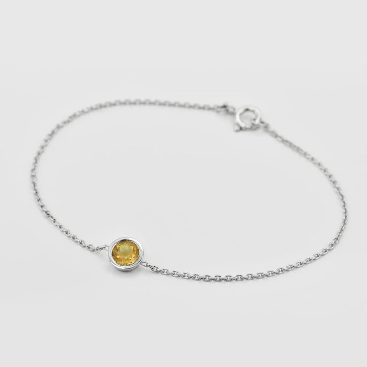 Náramok s citrínom 19696