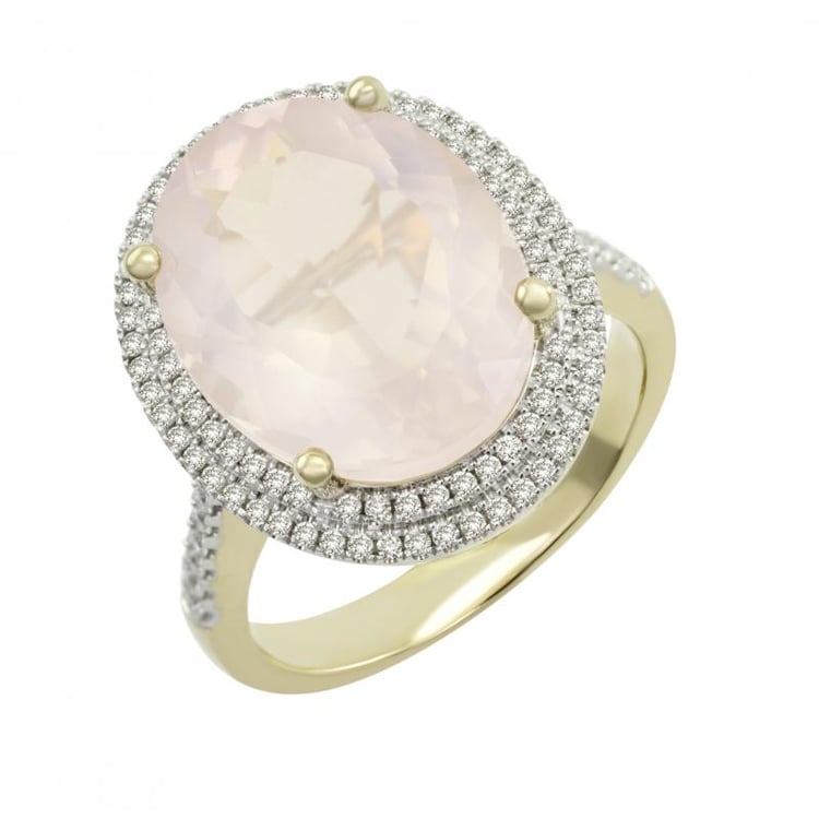 Prsteň zdobený diamantmi Laione