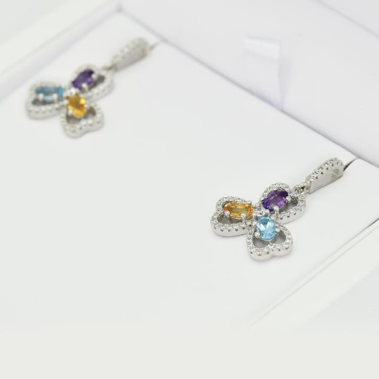 Kvety s drahokamami 16689