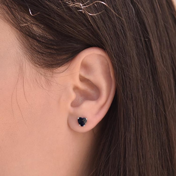 Zafírové náušnice 20503