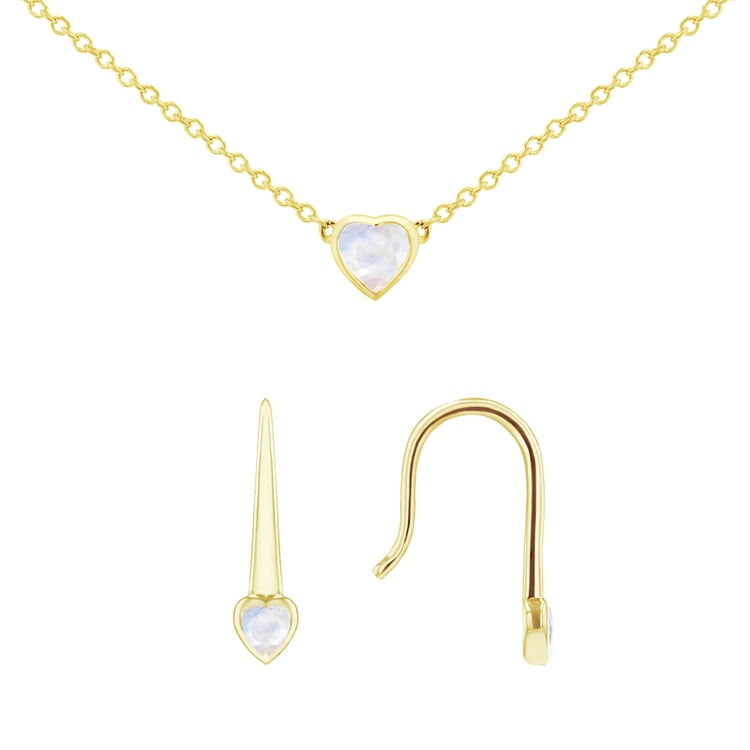 Kolekcia šperkov s mesačným kameňom Roshni 145763