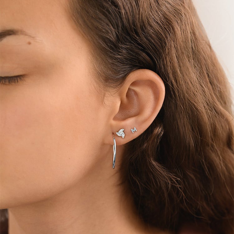 Zlaté náušnice so zirkónmi Wanda 153199