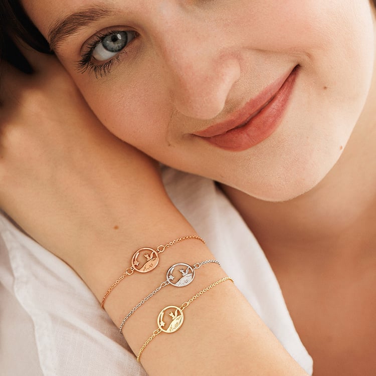 Vykrojený náramok s líškou Malý princ 157537