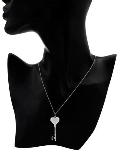 Strieborný náhrdelník kľúč 867