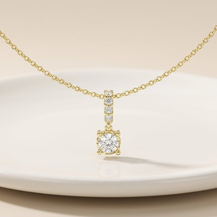 Elegantný prívesok s lab-grown diamantmi Harley 171458